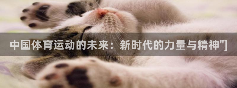 凯发官方正版app娱乐代理怎么样：中国体育运动的未来