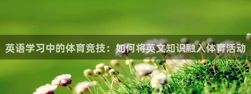 凯发官网下载招商电话：英语学习中的体育竞技：如何将英
