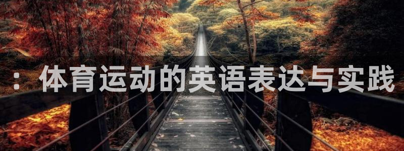德国凯发官方正版app集团：：体育运动的英语表达与实践